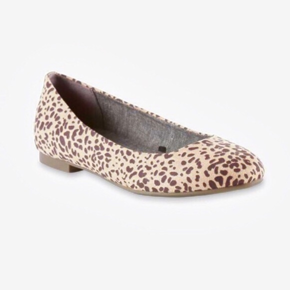 Dr. Scholl's Shoes - Dr.Scholl’s Ballet Flat -Tan Leopard Print Size 7M
